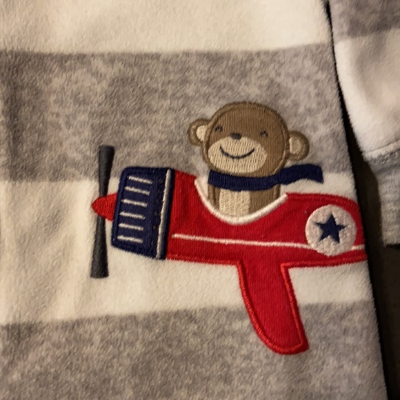 Carter’s Fleece Pajama Bundle (Button and Zippers) 3 Month - Picture 3 of 15